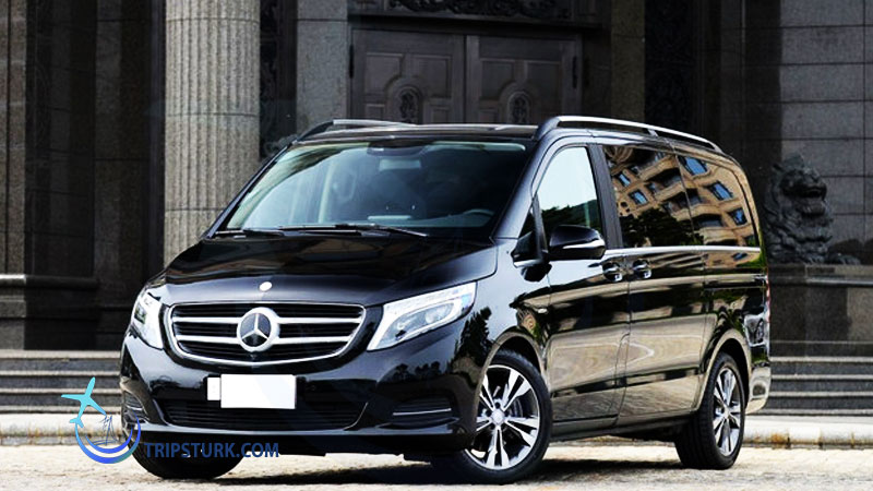 سيارة مع سائق في بورصة